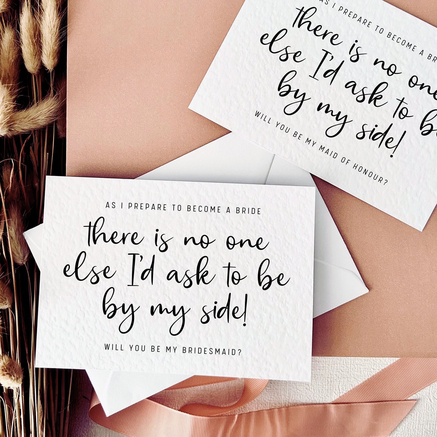 Be By My Side | Bridal Party Proposal | A6 Postcard