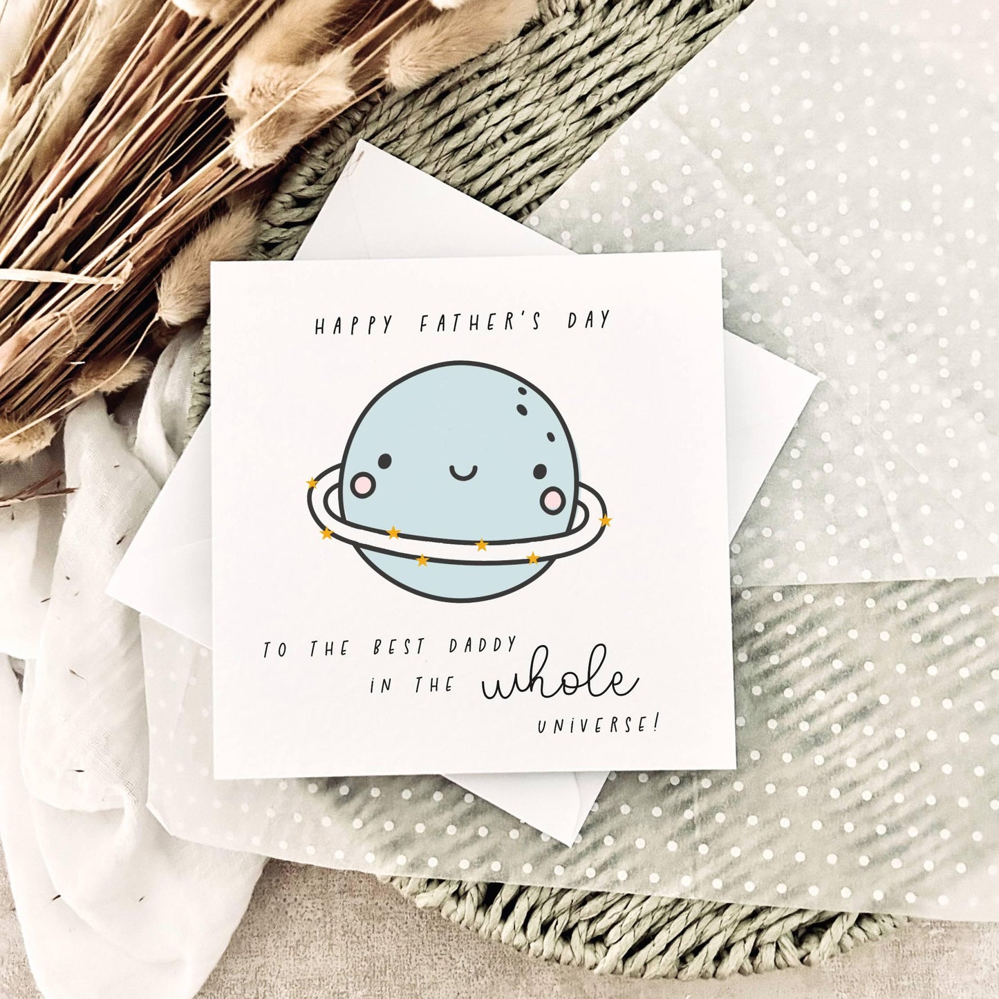 Father's Day Card | Best Dad in the Universe