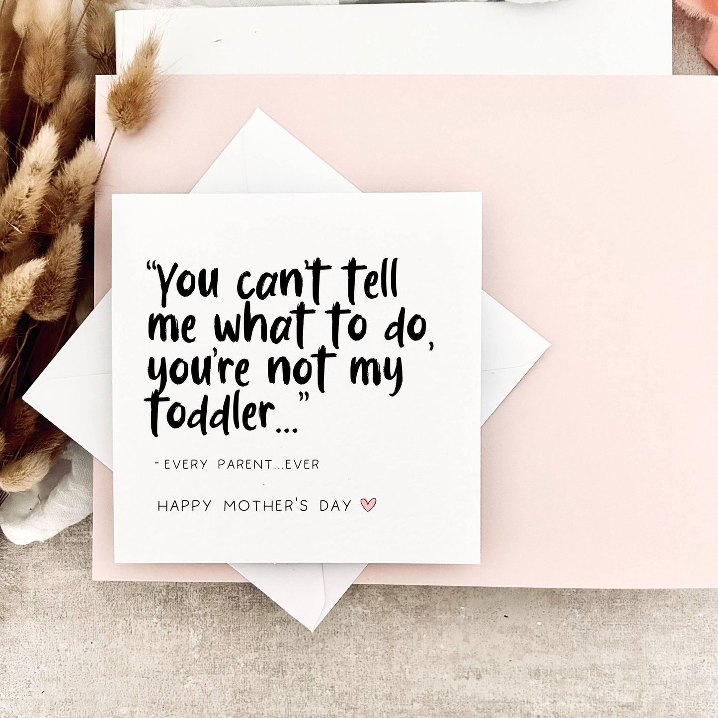 Mother's Day Card | Love from Toddler