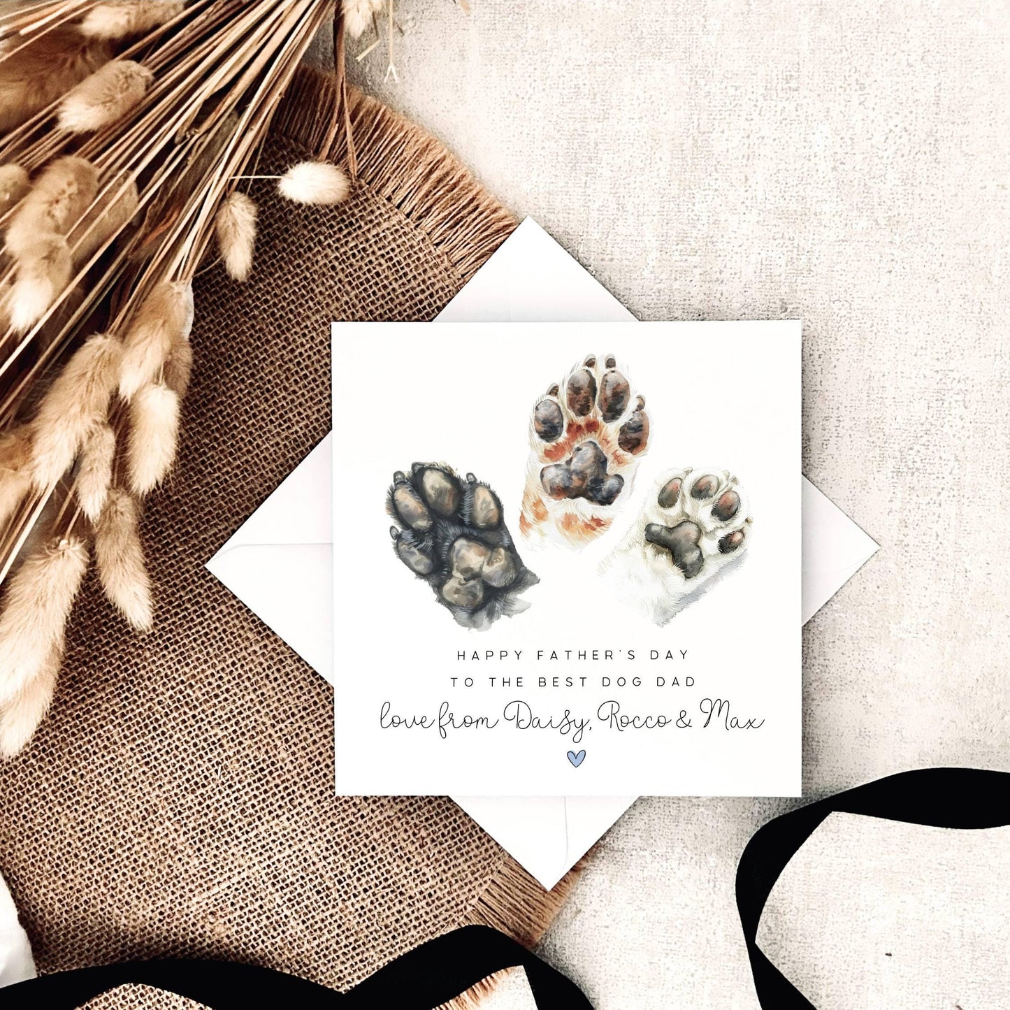 Father's Day Card | Best Dog Dad Personalised