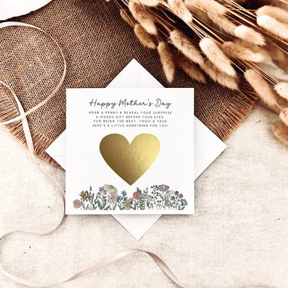 Mother's Day Card | Scratch Off Surprise