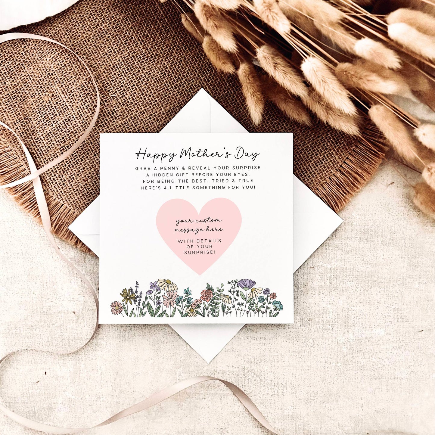 Mother's Day Card | Scratch Off Surprise