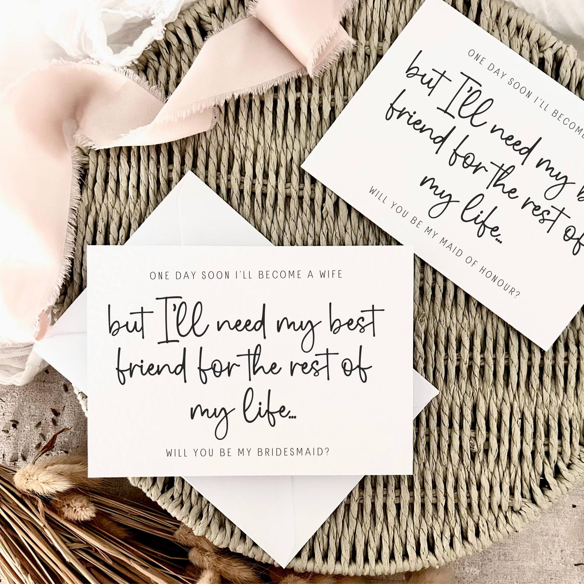 Bridesmaid Proposal Card
