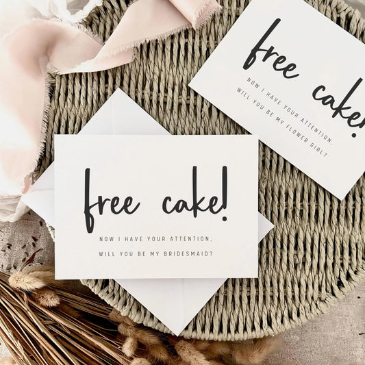 Will You Be My Bridesmaid Proposal Card
