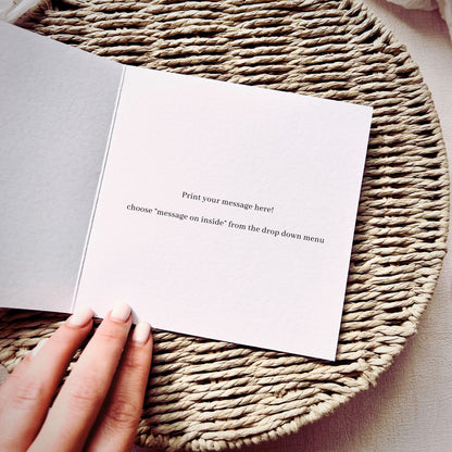Valentine's Day Card for Dad | Hand & Name Print