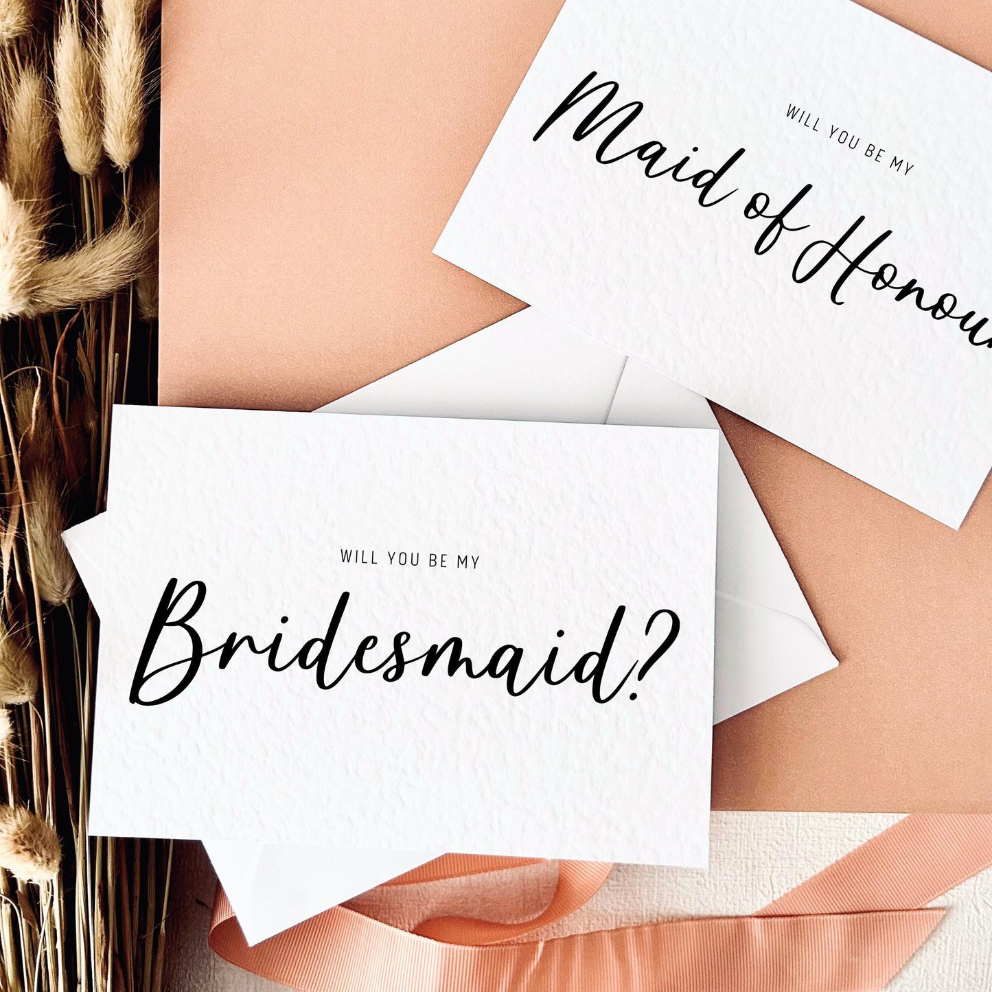 Will You Be My Bridesmaid? | Bridal Party Proposal | A6 Postcard