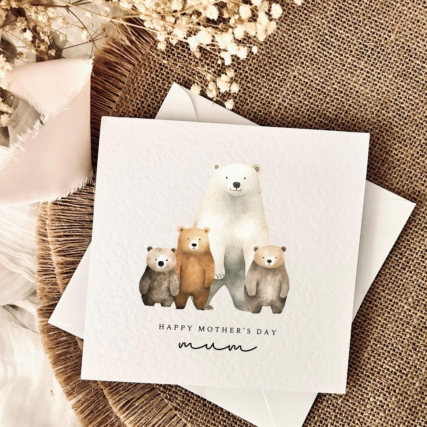 Mother's Day Card | Mummy Bear