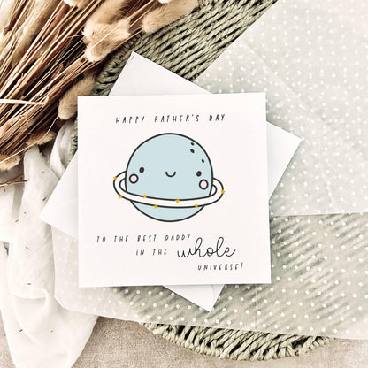 Father's Day Card | Best Dad in the Universe